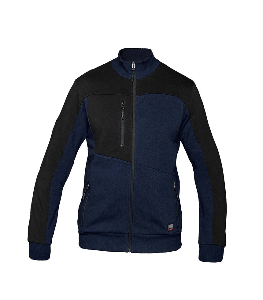 Felpa zip lunga da lavoro Multitasche Siggi Nilo 73MG0787/00-1089