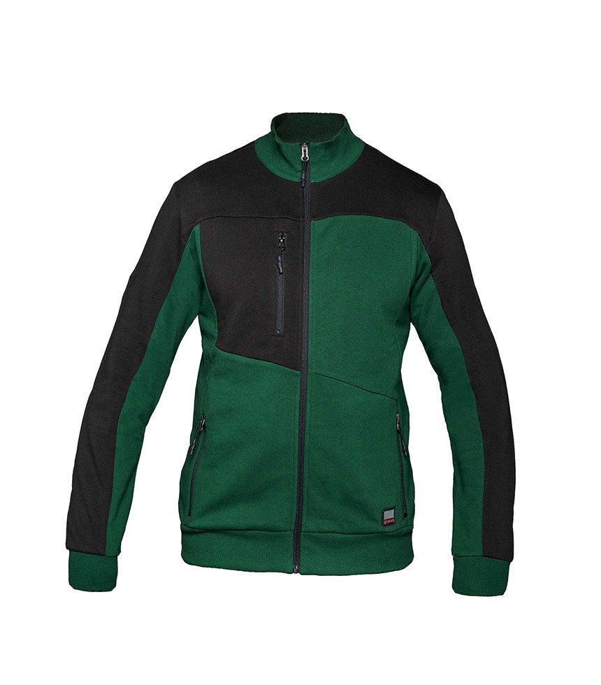 Felpa zip lunga da lavoro Multitasche Siggi Nilo 73MG0787/00-1089