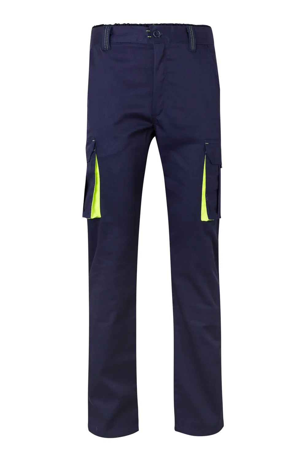 Pantalone bicolore da Lavoro Stretch Multitasche Velilla 103008S