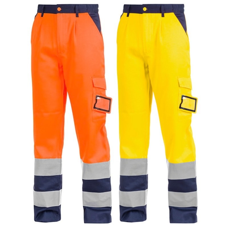 Pantaloni da Lavoro Alta Visibilit� Multitasche Bicolore Sottozero 2560