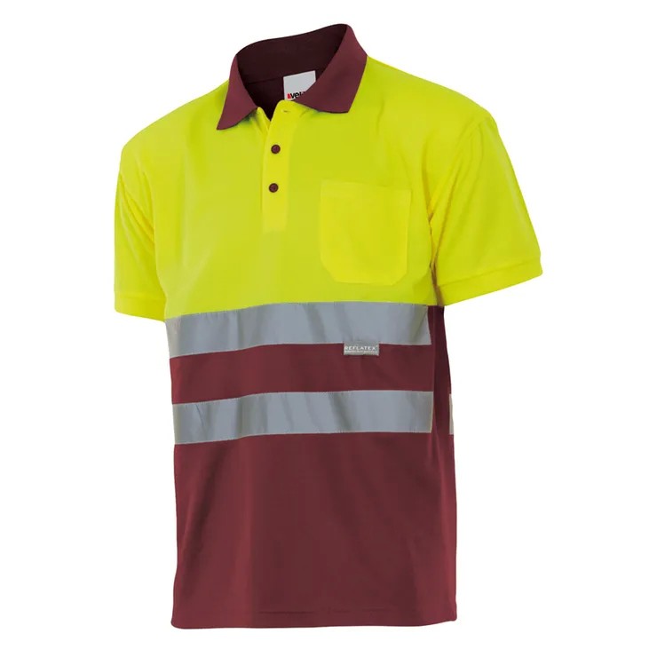 Polo bicolore da Lavoro Alta Visibilit� Velilla 173