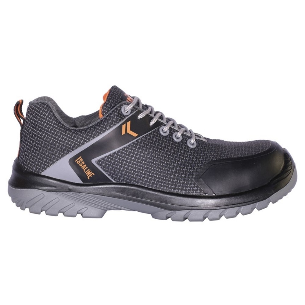 Lambro Scarpa Bassa En 20345 S3 Src Nera Pelle Pigmentata Lamina Issa 36100
