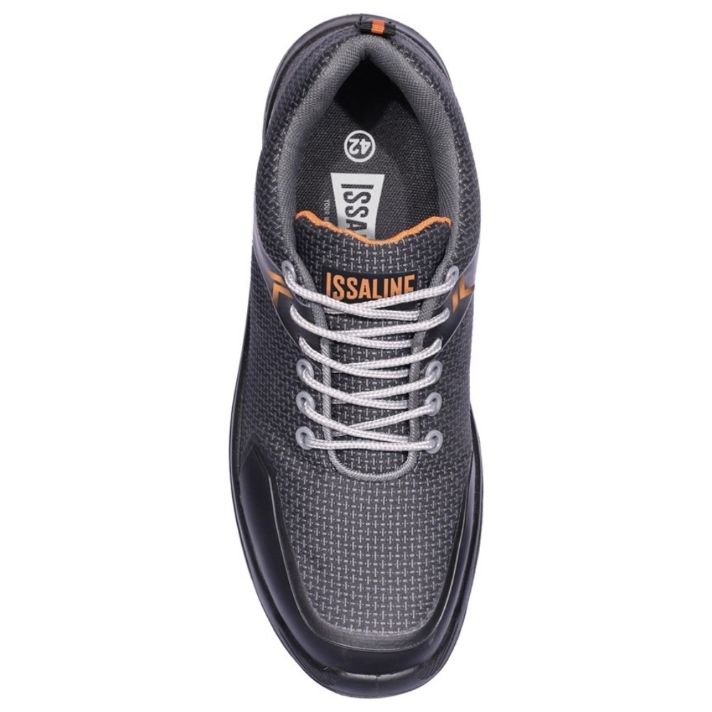 Lambro Scarpa Bassa En 20345 S3 Src Nera Pelle Pigmentata Lamina Issa 36100