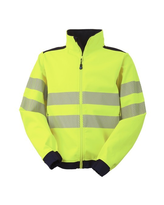 Giubbotto da Lavoro Alta Visibilit� Stretch Rossini Softshell Hi-Vis HH236