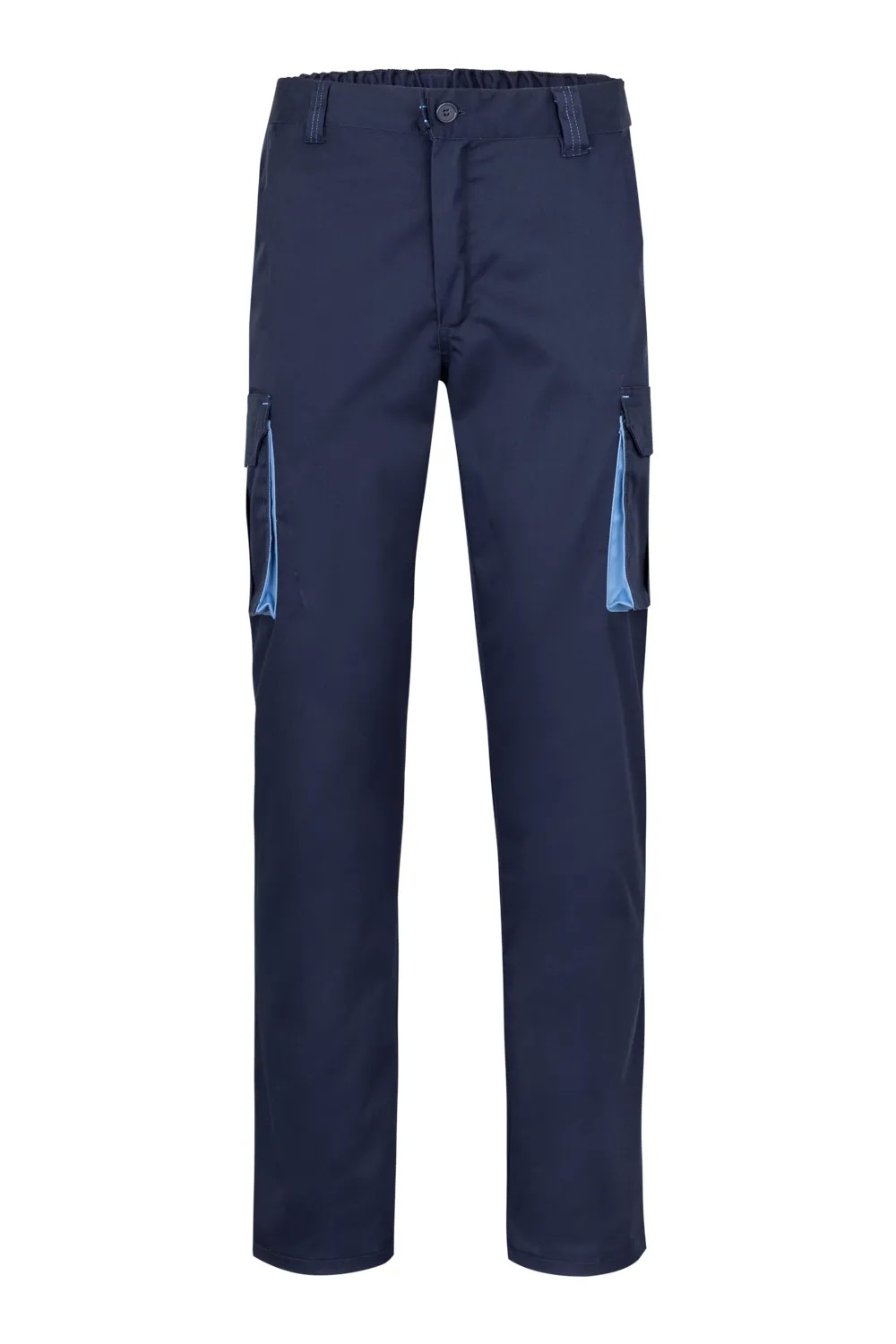 Pantalone bicolore da Lavoro Stretch Multitasche Velilla 103024S