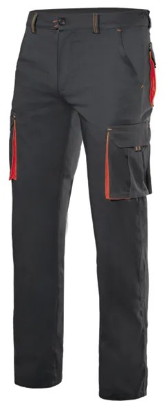Pantalone bicolore da Lavoro Stretch Multitasche Velilla 103024S