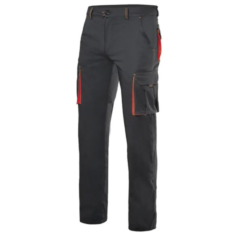 Pantalone bicolore da Lavoro Stretch Multitasche Velilla 103024S