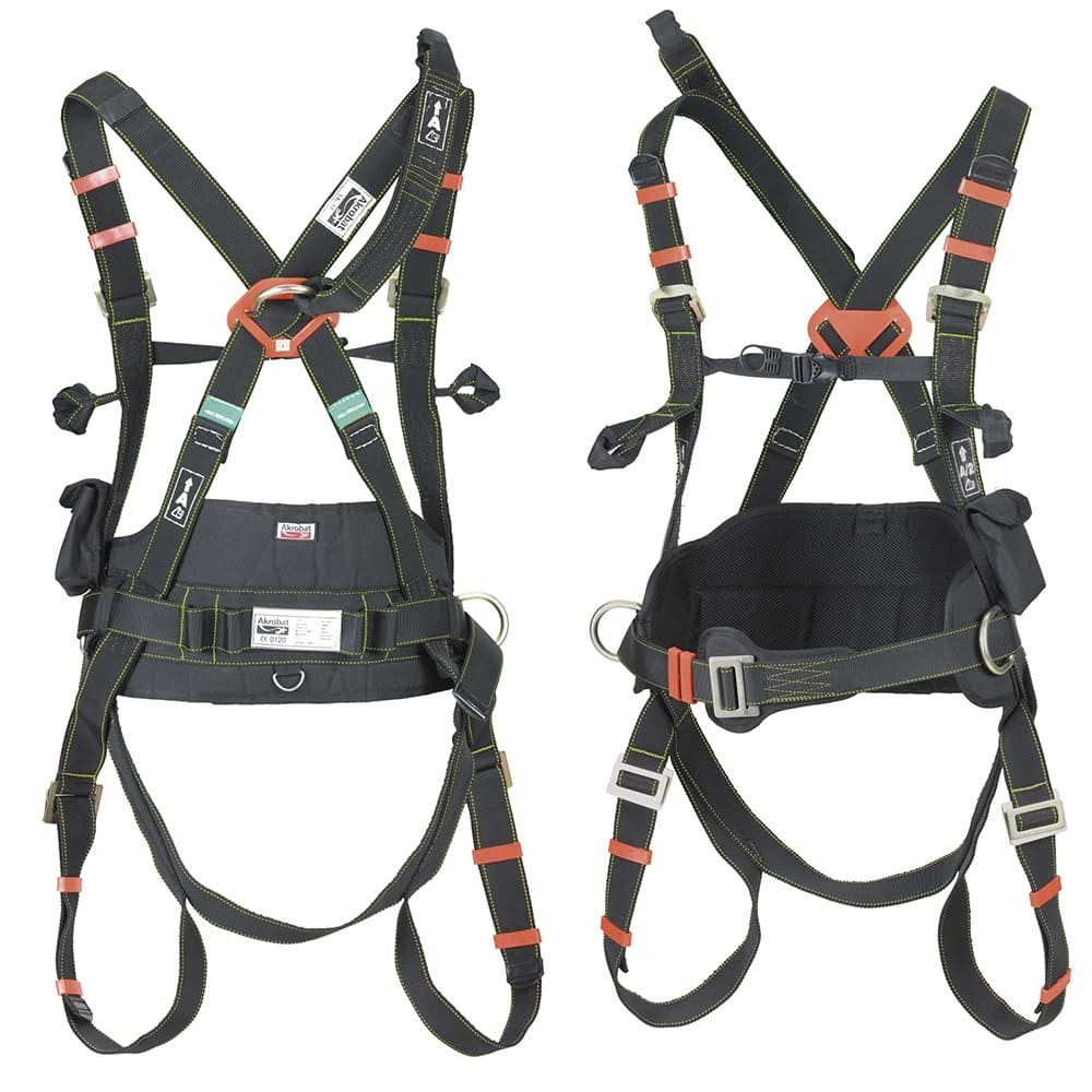Imbracatura Stretch Att. Dorsale E Sternale + Cintura En 358 En 361 'Akrobat' Issa Ak55