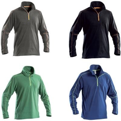 Felpa da Lavoro in Micropile Mezza Zip P&P Loyal GGX27 300