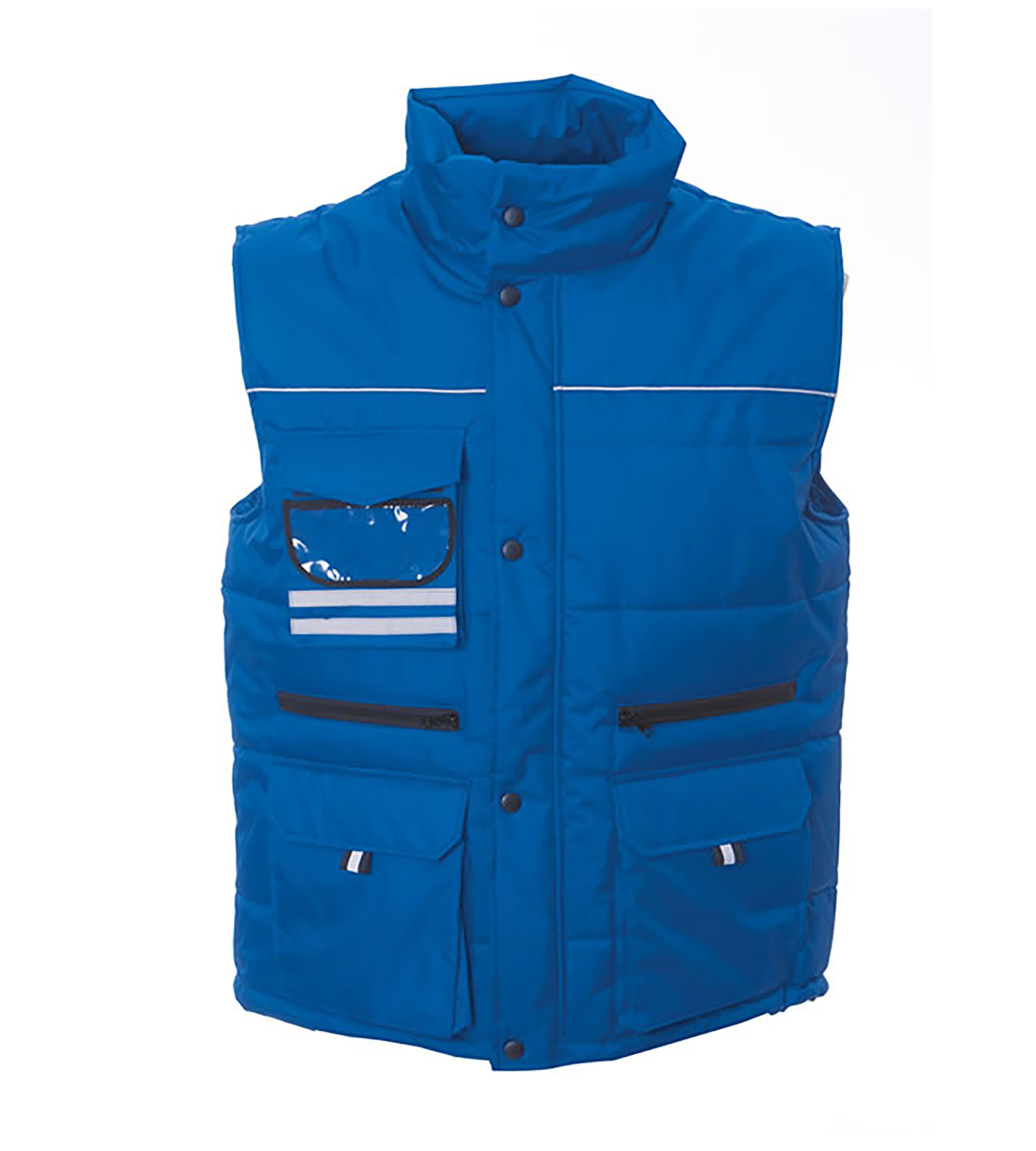 Gilet da Lavoro Imbottito Multitasche JRC Holland 987715