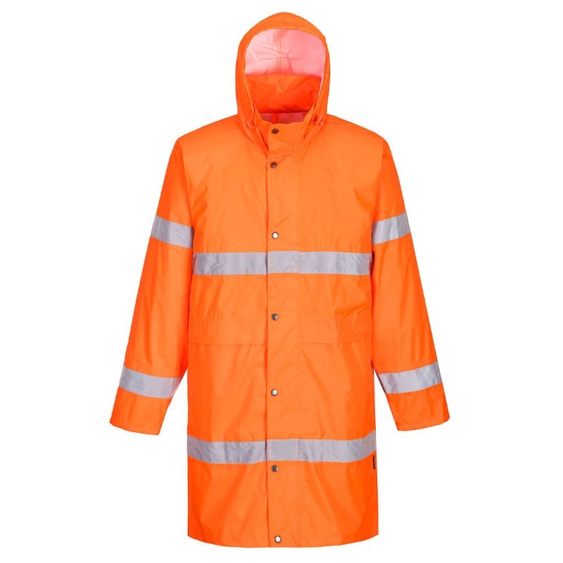 Cappotto da Lavoro 100cm Impermeabile Alta Visibilit� Portwest H442