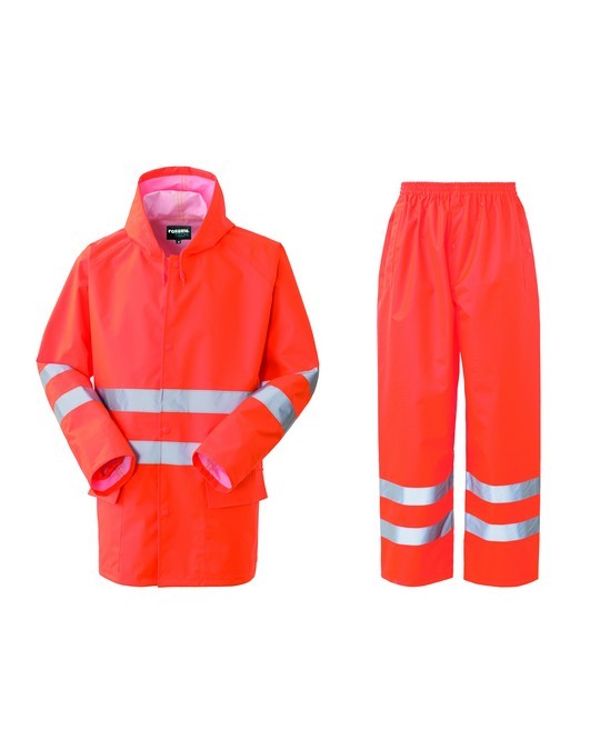 Completo da Lavoro Alta Visibilit� Anti-Pioggia Rossini Hi-Vis HH309