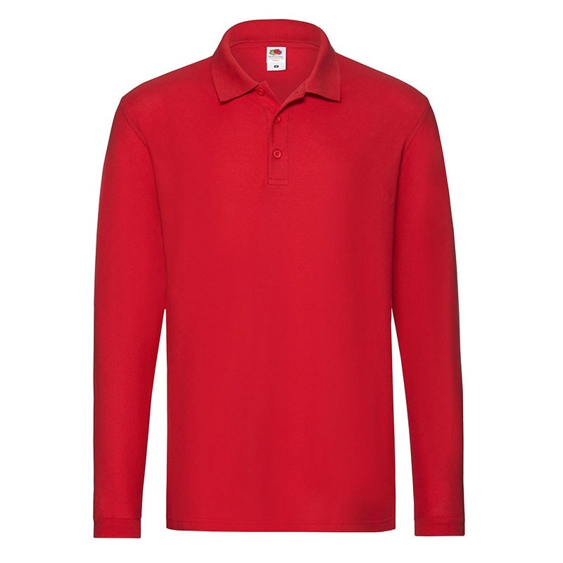 Polo da Lavoro Fruit Of The Loom in Cotone Premium FR633100