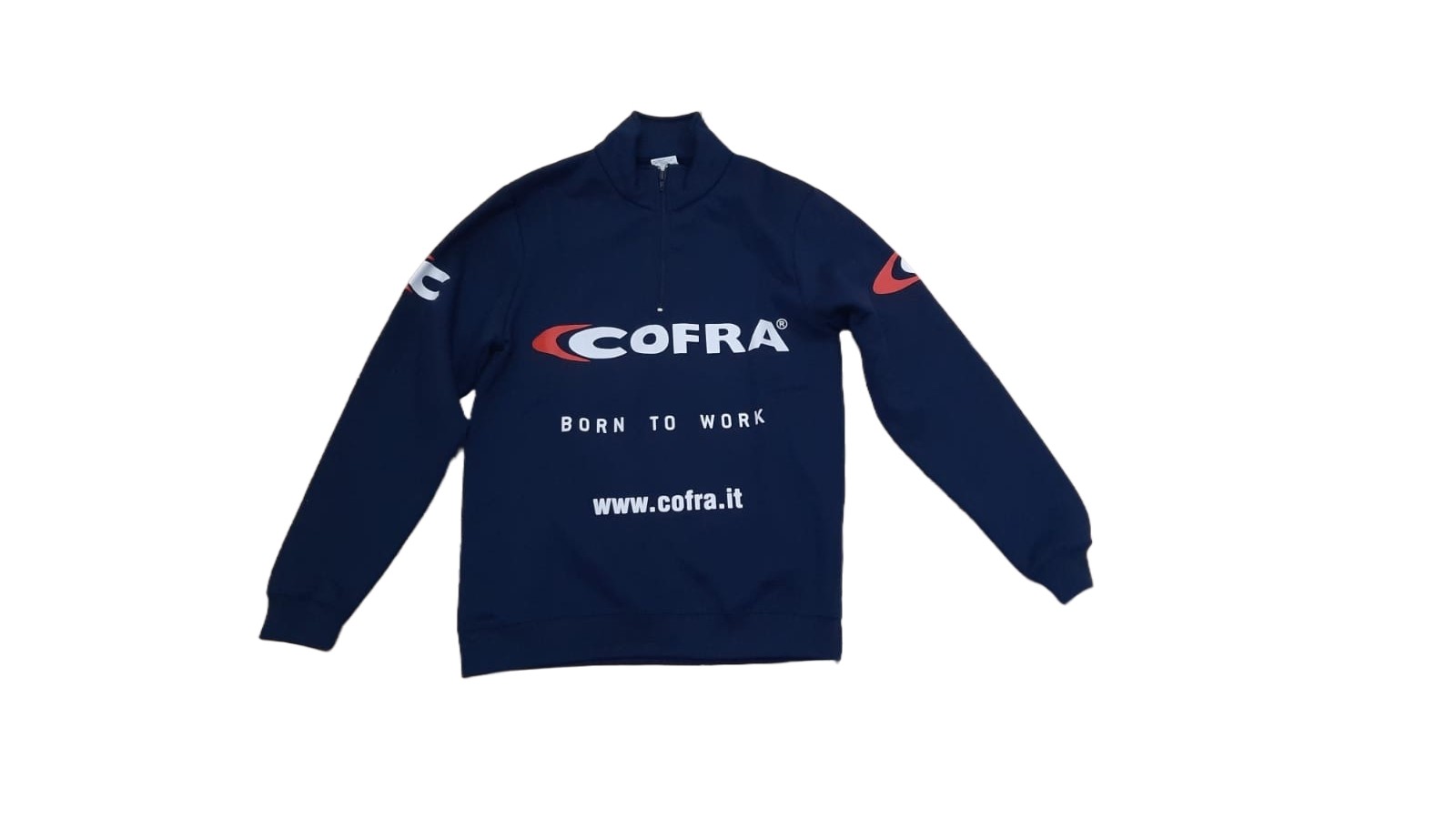 Felpa da lavoro Cofra zip corta Limited Edition