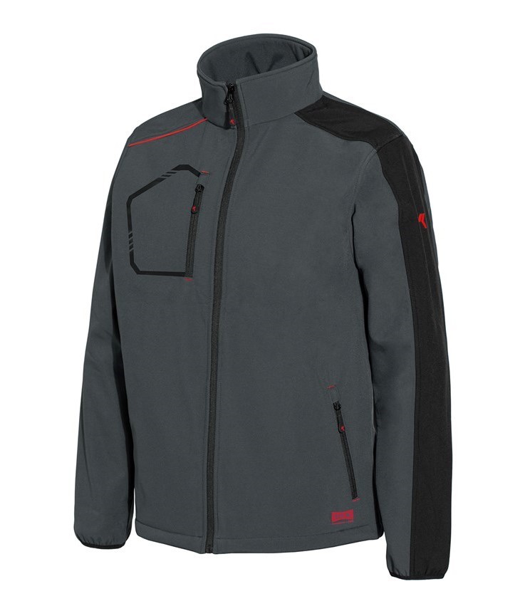 Giubbino da Lavoro Multitasche Softshell Issa Line Kind 04508B