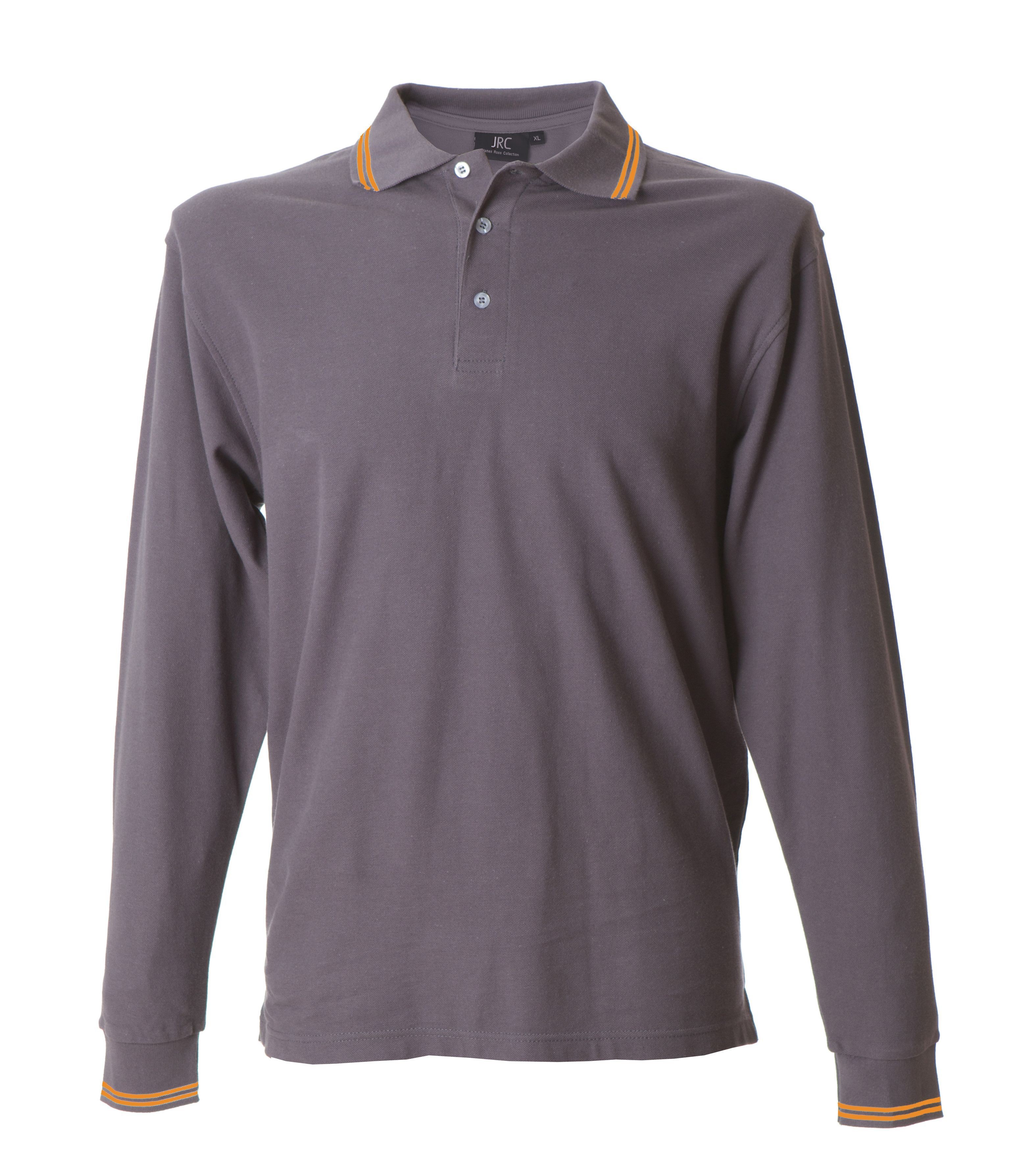 Polo manica lunga da Lavoro 100% Cotone JRC New Marsiglia 990053