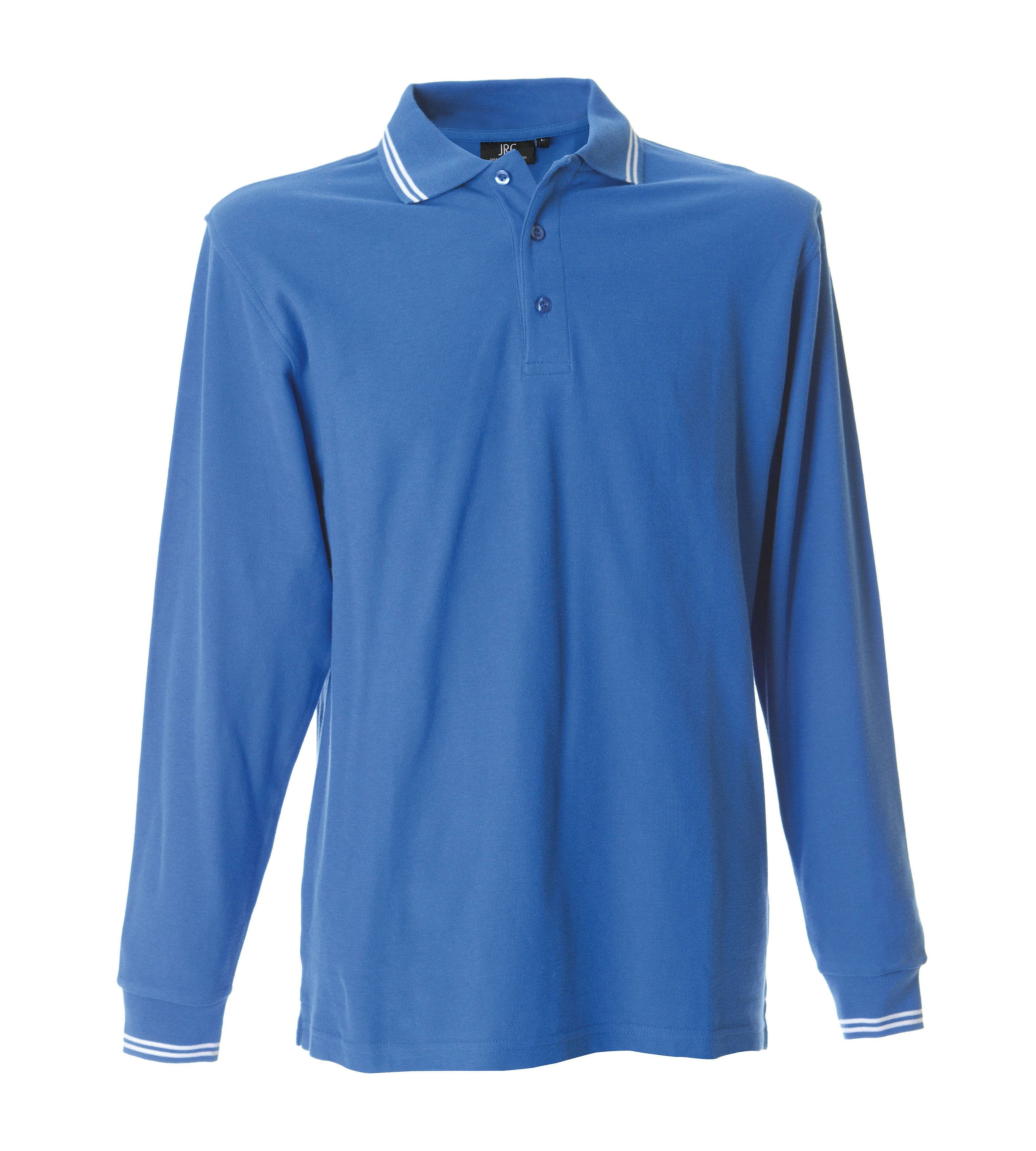 Polo manica lunga da Lavoro 100% Cotone JRC New Marsiglia 990053