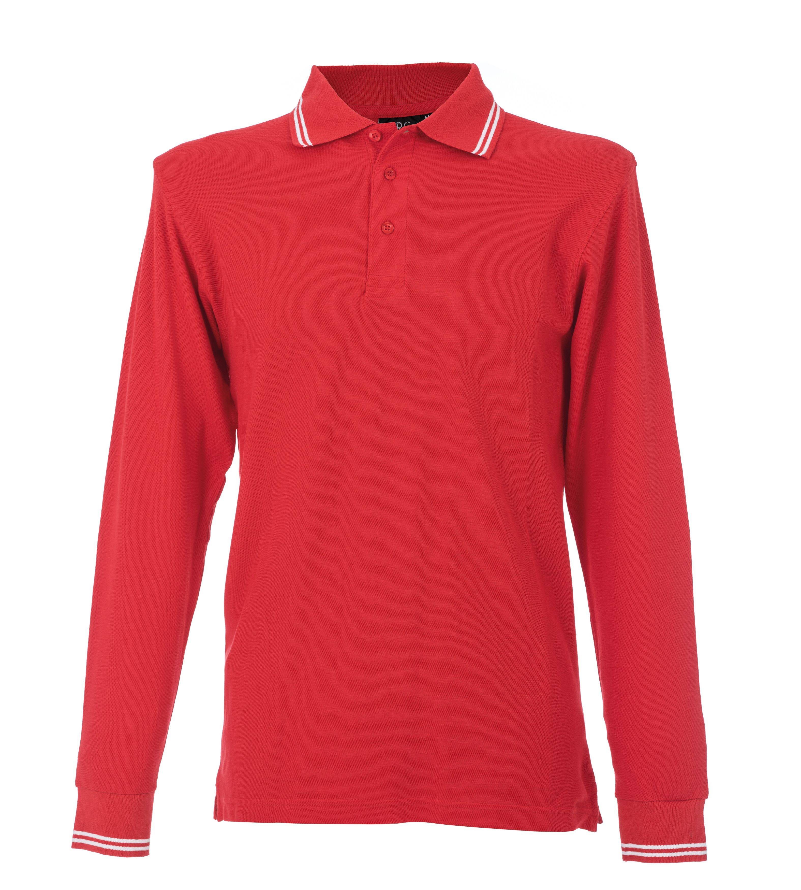 Polo manica lunga da Lavoro 100% Cotone JRC New Marsiglia 990053