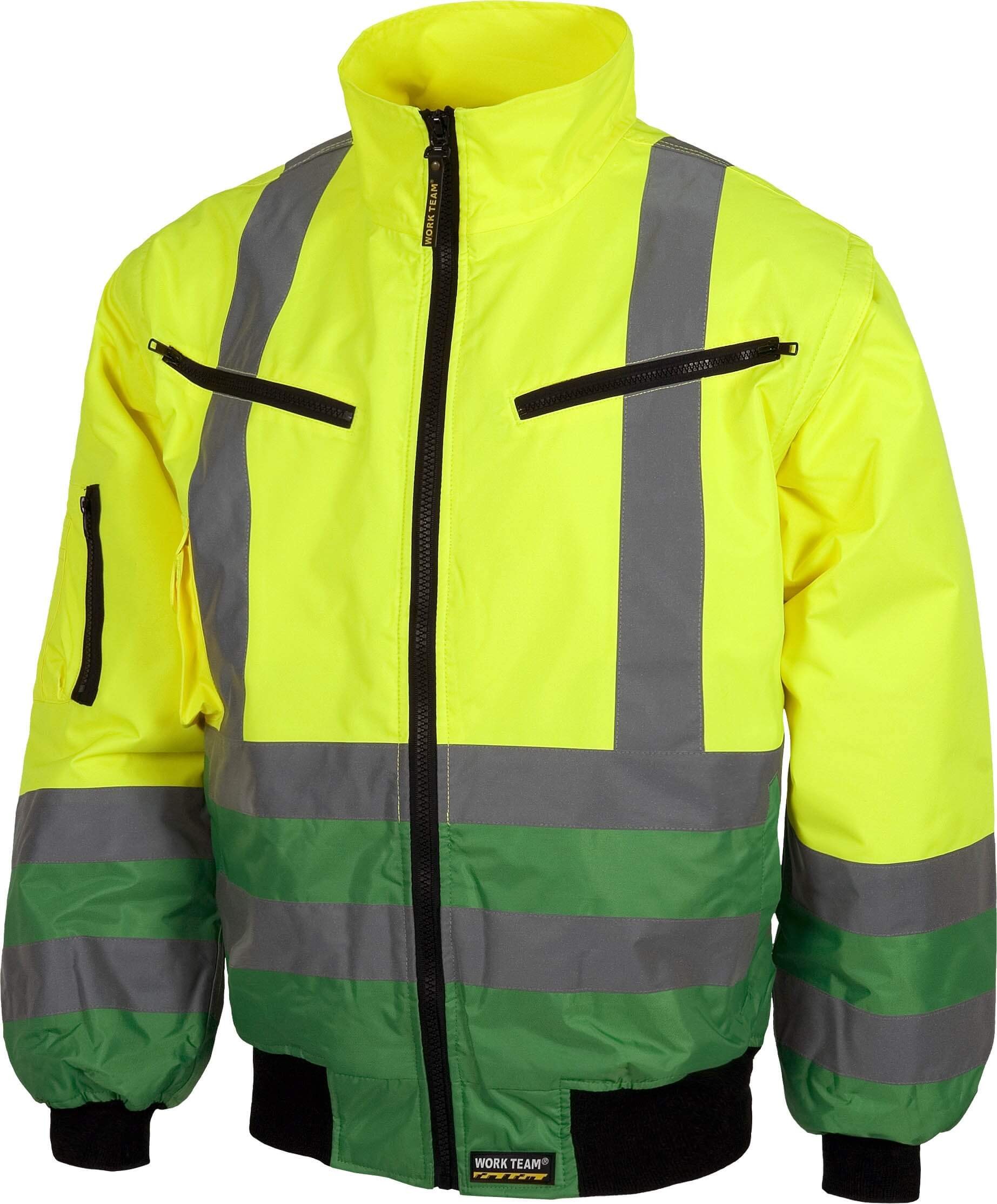 Pilot Giubbotto alta visibilit� Imbottito con maniche staccabili Workteam - C3740