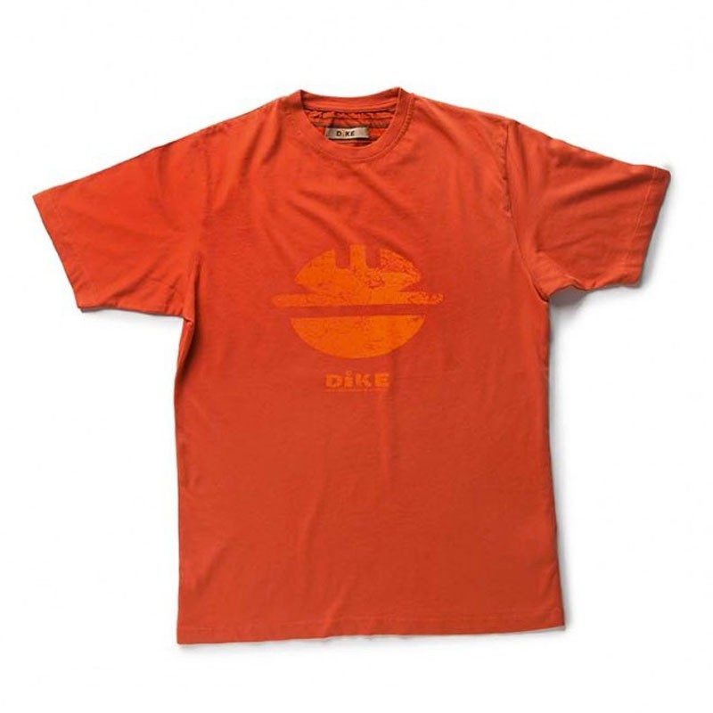 T-shirt da lavoro Dike 100% Cotone con Logo 92131