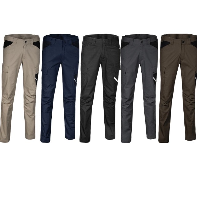 Pantaloni da Lavoro Multitasche Stretch Invernali Cofra Ervedal V695-0