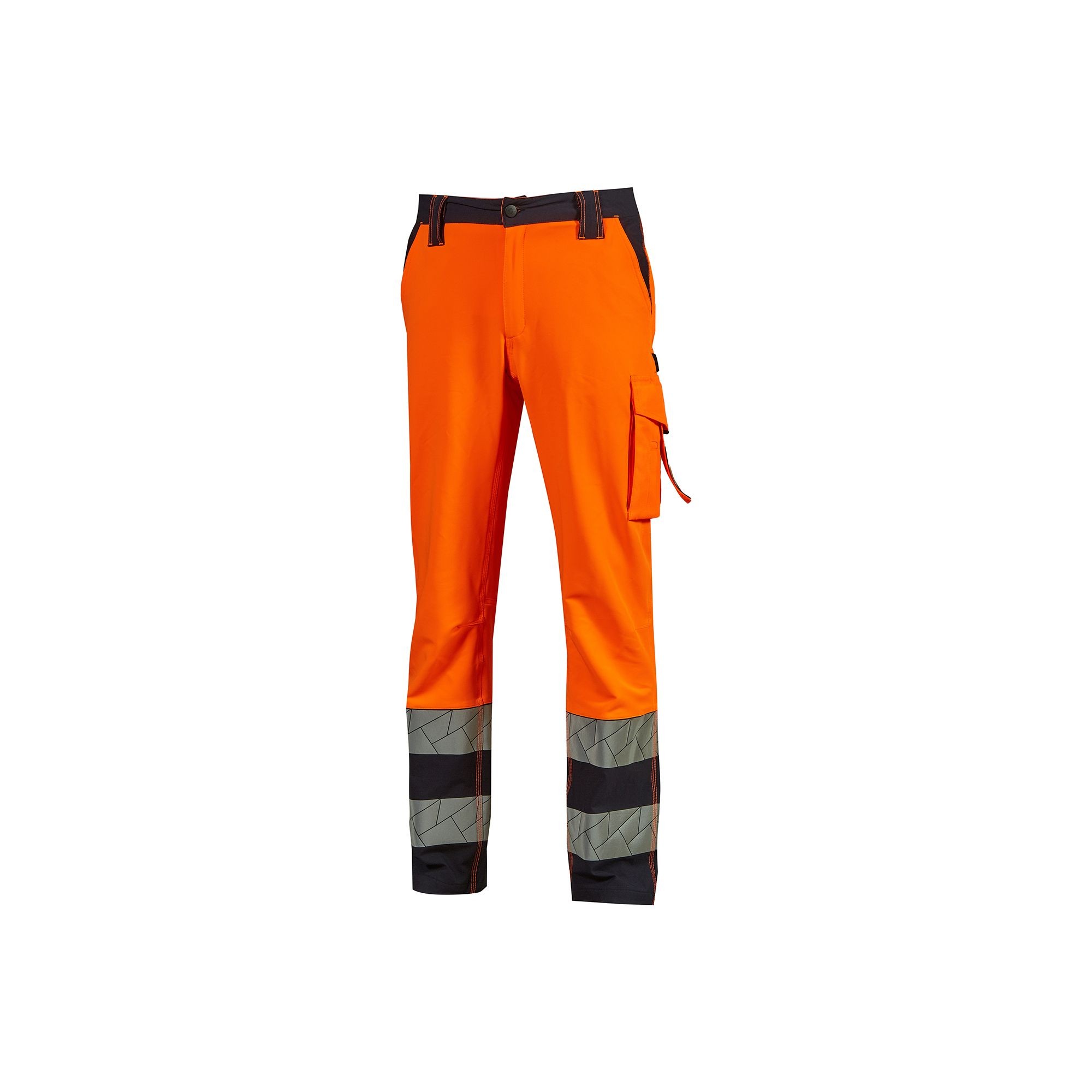 Pantaloni da Lavoro Stretch Multitasche Alta Visibilit� U-Power Nova HL401