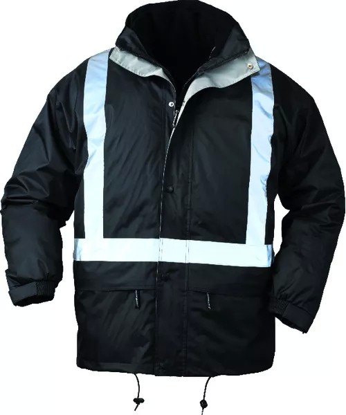 Parka 4 in 1 Coverguard BODYGUARD II 5BODN: 100% PES Spalmato PVC- Nero