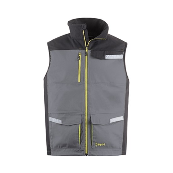 Gilet Da Lavoro Kapriol Kavir 135601 Multitasche Con Inserti Riflettenti