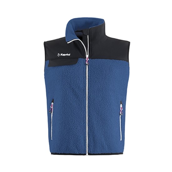 Gilet Da Donna Kapriol Wool 135663 In Pile
