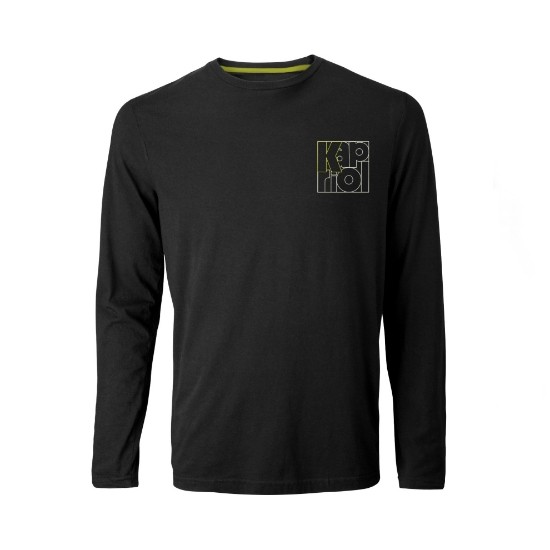 T-Shirt Da Lavoro Kapriol A Maniche Lunghe Enjoy 137742 100% Cotone
