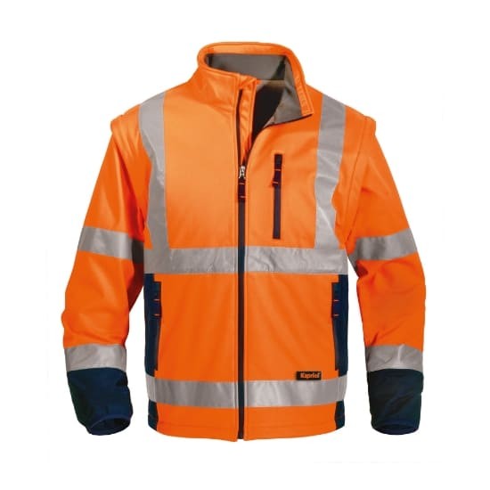 Giacca Da Lavoro 2 in 1 Kapriol 137821 Alta Visibilit� Softshell