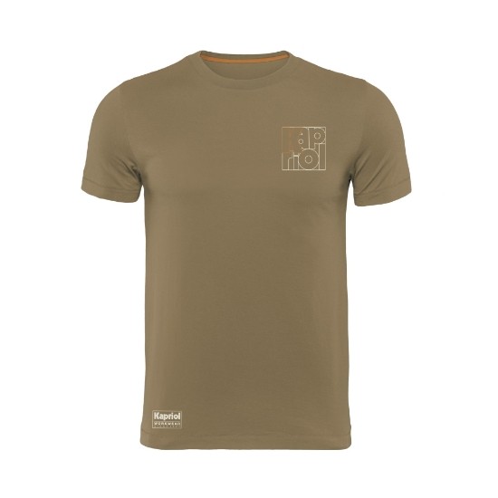 T-Shirt Da Lavoro Kapriol Enjoy 160042 a Maniche Corte