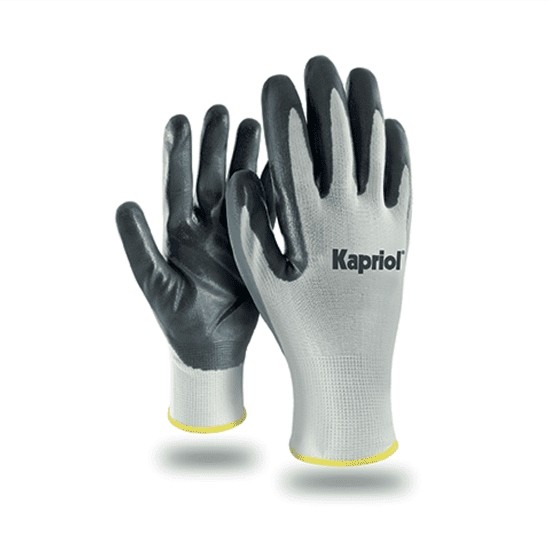 12 Paia - Guanti Da Lavoro Kapriol In Nitrile Basic Touch 189026