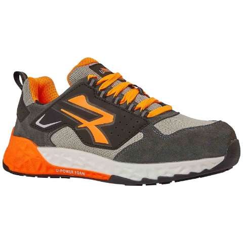 Scarpe antinfortunistiche Basse U-Power Red Stratos Jaime S1PS HI HRO FO ESD SR RT20046 Metalfree Comode
