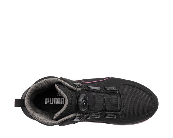 Scarpe antinfortunistiche Chiusura BOA Puma Aspire Pink Disc Mid S3S ESD FO HRO SR 632950