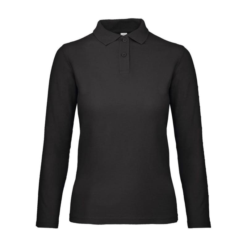 Polo Da Lavoro ID.001 LSL da Donna Manica Lunga B&C Collection - BCPWI13