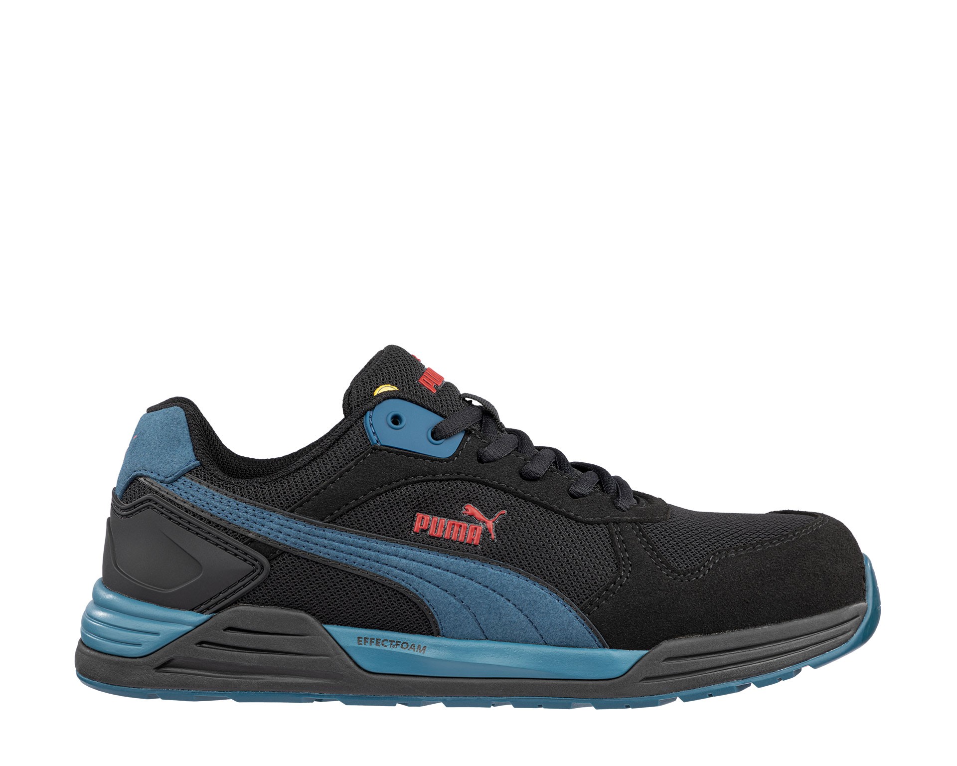 Scarpe antinfortunistiche Puma Frontside Black/Blue Low S1P HRO ESD SRC 644660