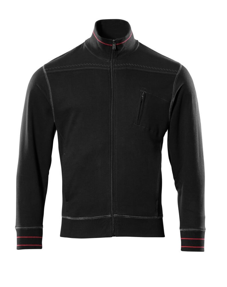Felpa da Lavoro 100% Cotone Zip Intera Chania Mascot 50353-834