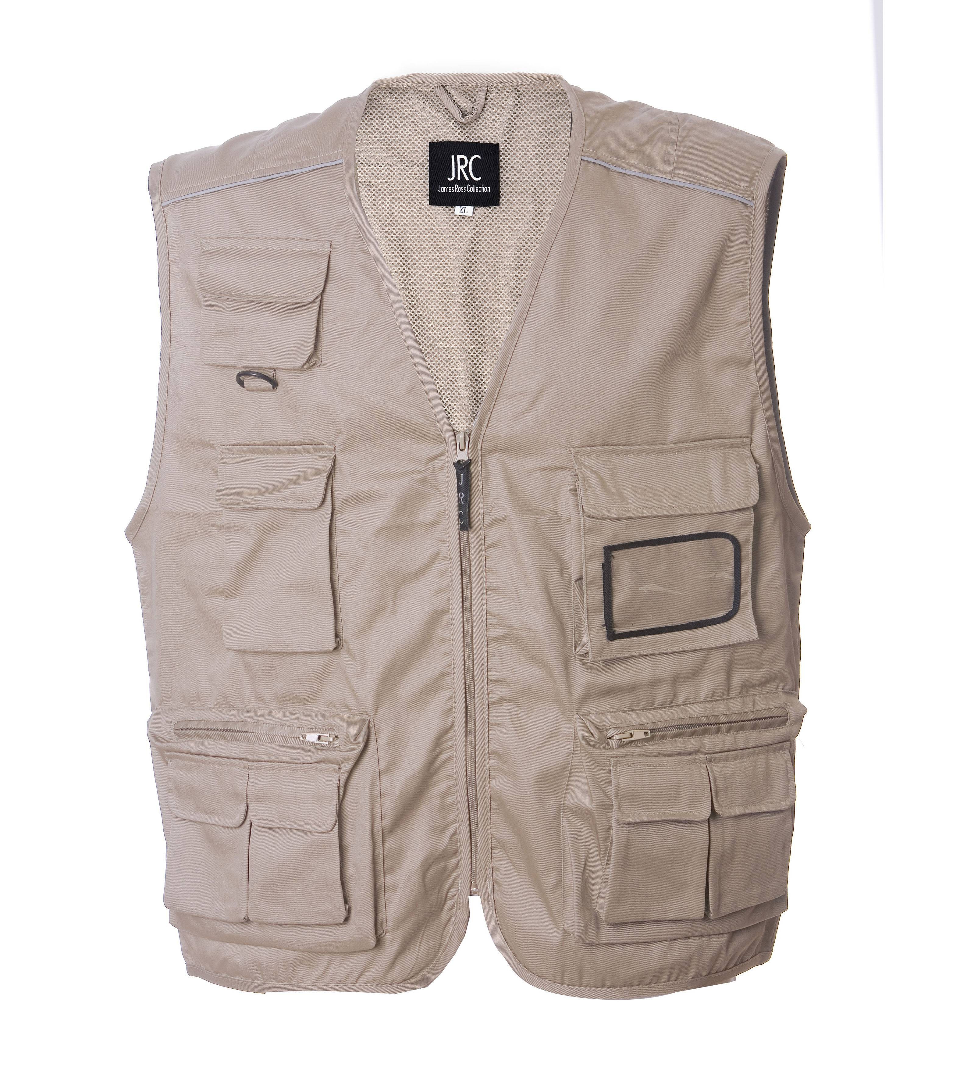 Gilet da Lavoro Multitasche JRC New Safari 987536