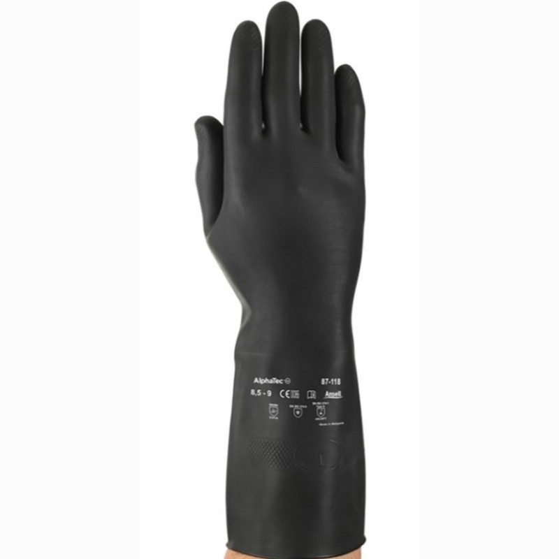 12 Paia - Guanti Da Lavoro ANSELL Alphatech 87-118