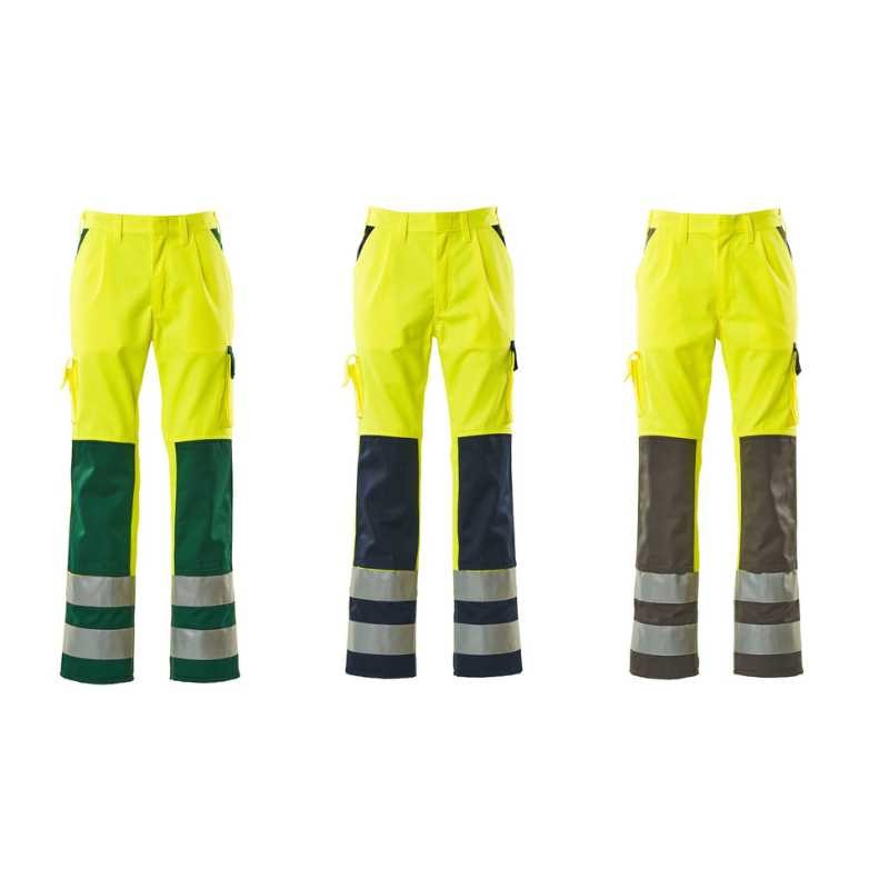 Pantaloni da Lavoro Alta Visibilit� Multitasche Olinda Mascot 07179-470