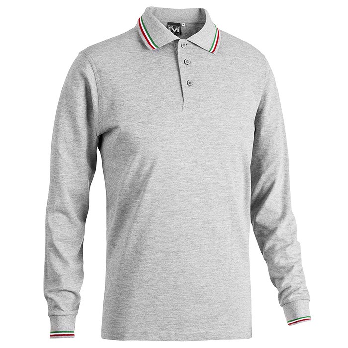 Polo da Lavoro Manica Lunga 100% Cotone Sottozero Becker Sport E0414
