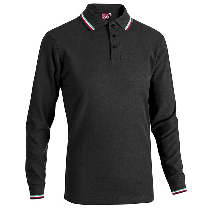 Polo da Lavoro Manica Lunga 100% Cotone Sottozero Becker Sport E0414