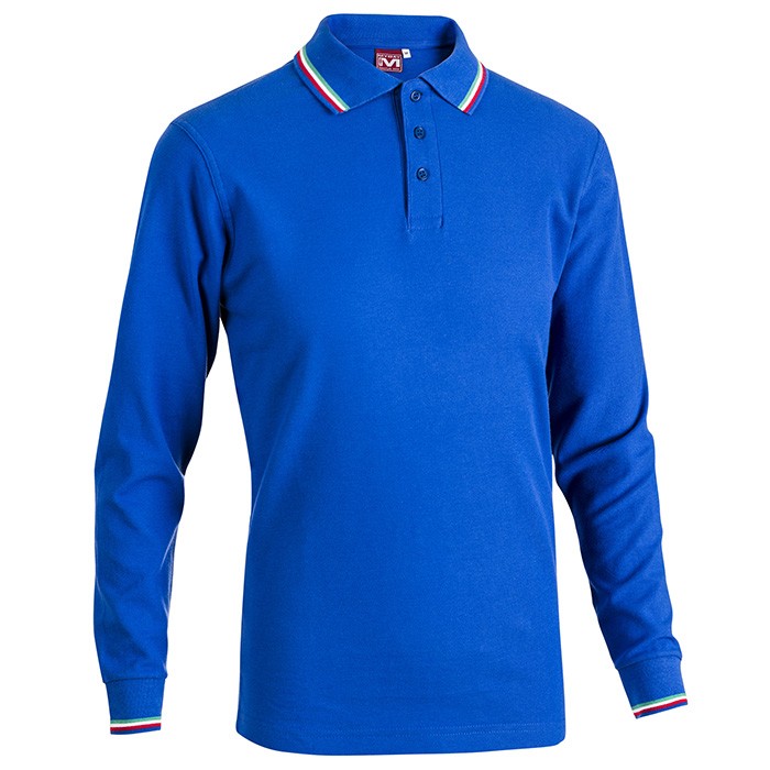 Polo da Lavoro Manica Lunga 100% Cotone Sottozero Becker Sport E0414