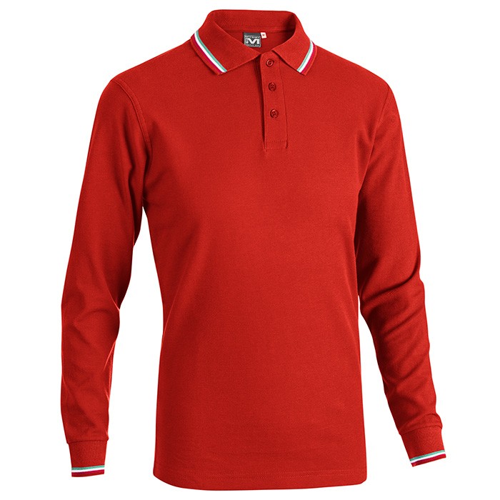 Polo da Lavoro Manica Lunga 100% Cotone Sottozero Becker Sport E0414