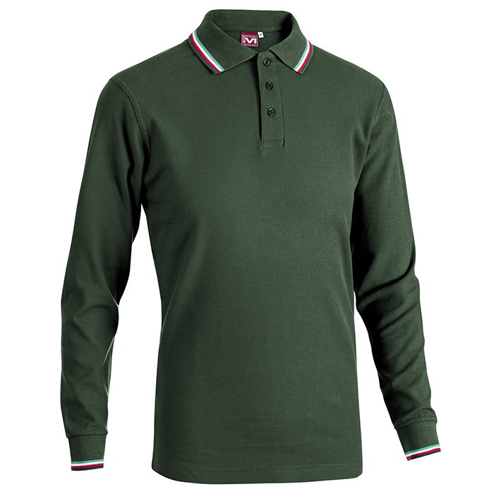 Polo da Lavoro Manica Lunga 100% Cotone Sottozero Becker Sport E0414