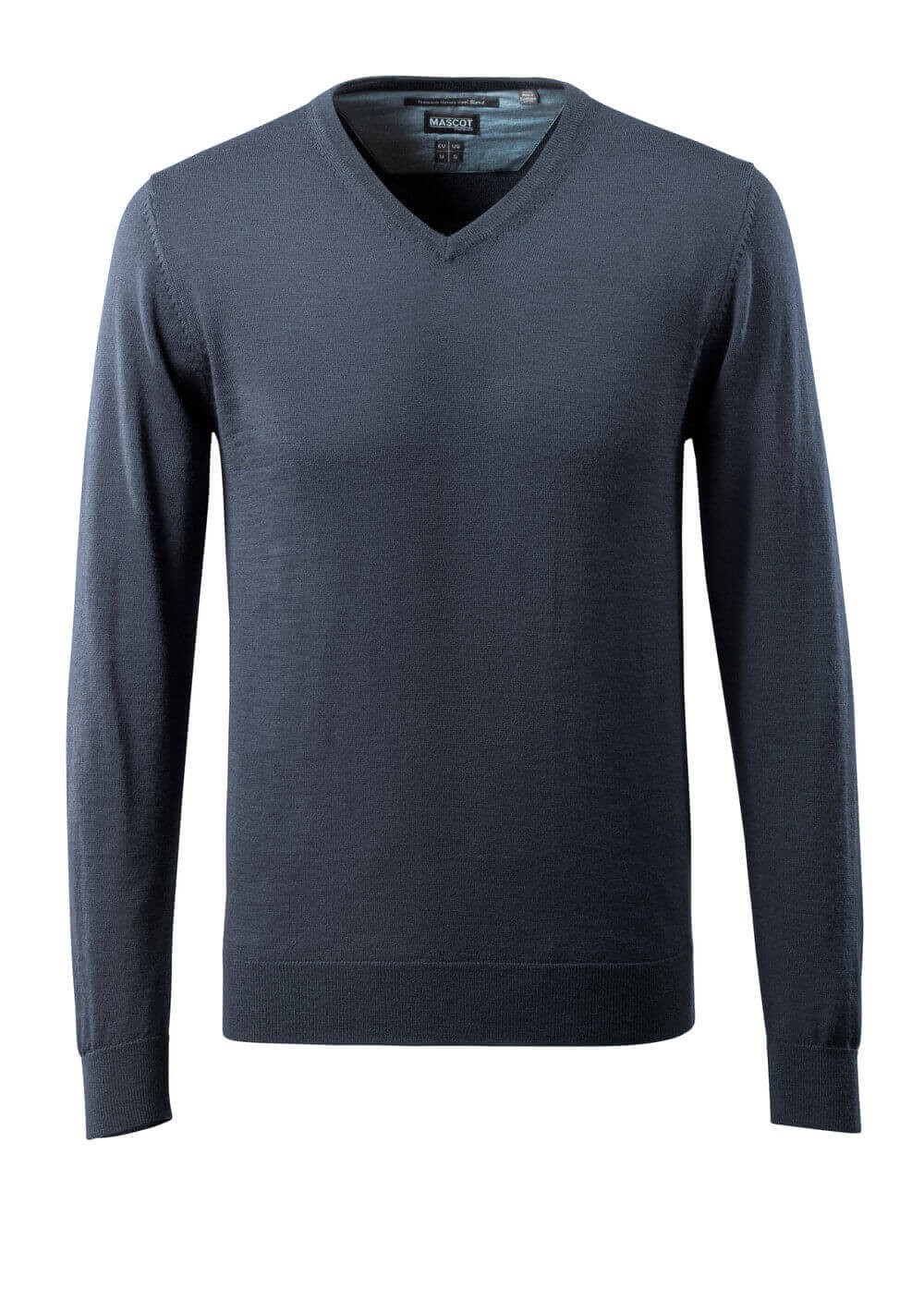 Maglione da Lavoro con Lana Merinos scollo a V Mascot 50635-989