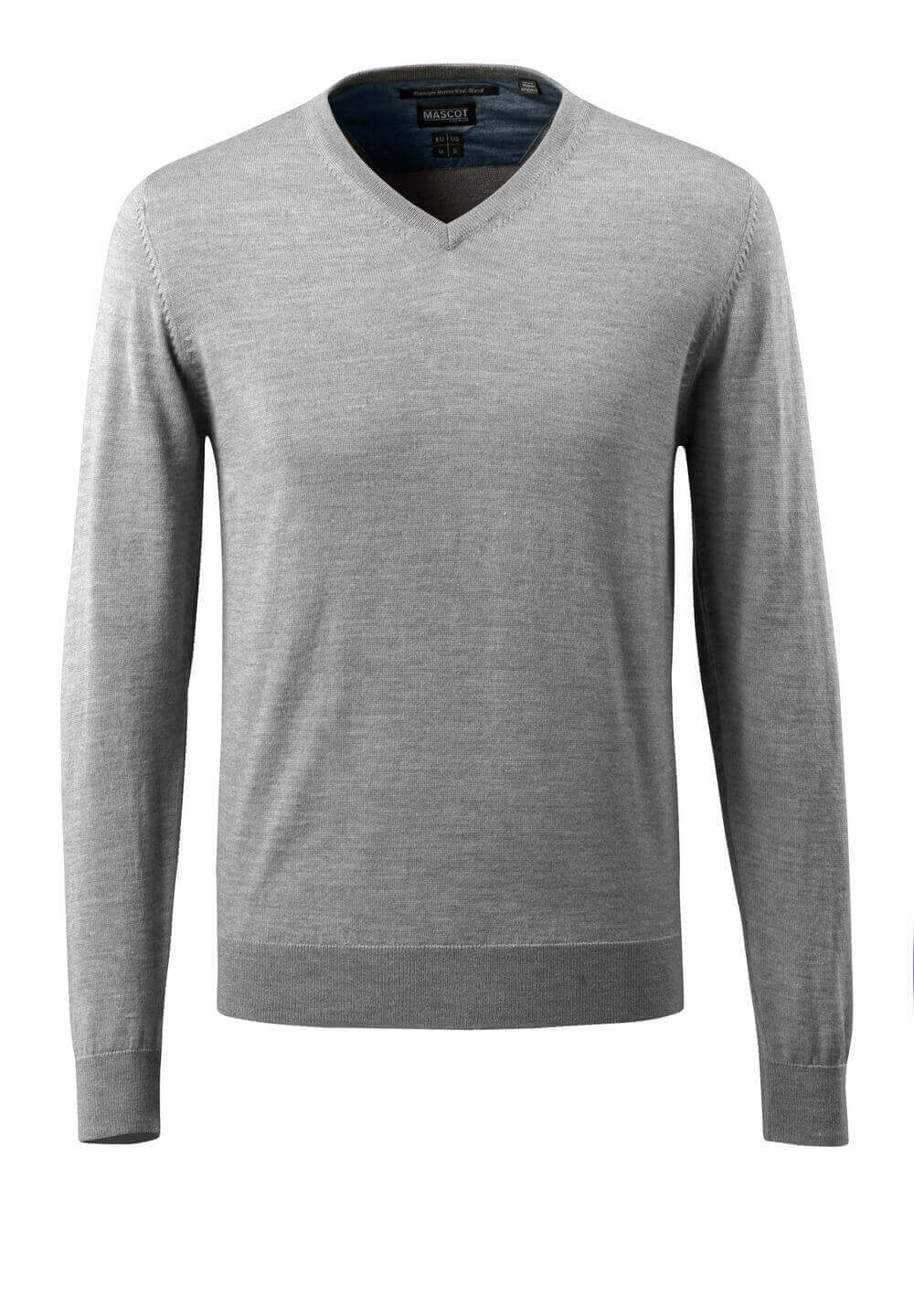 Maglione da Lavoro con Lana Merinos scollo a V Mascot 50635-989