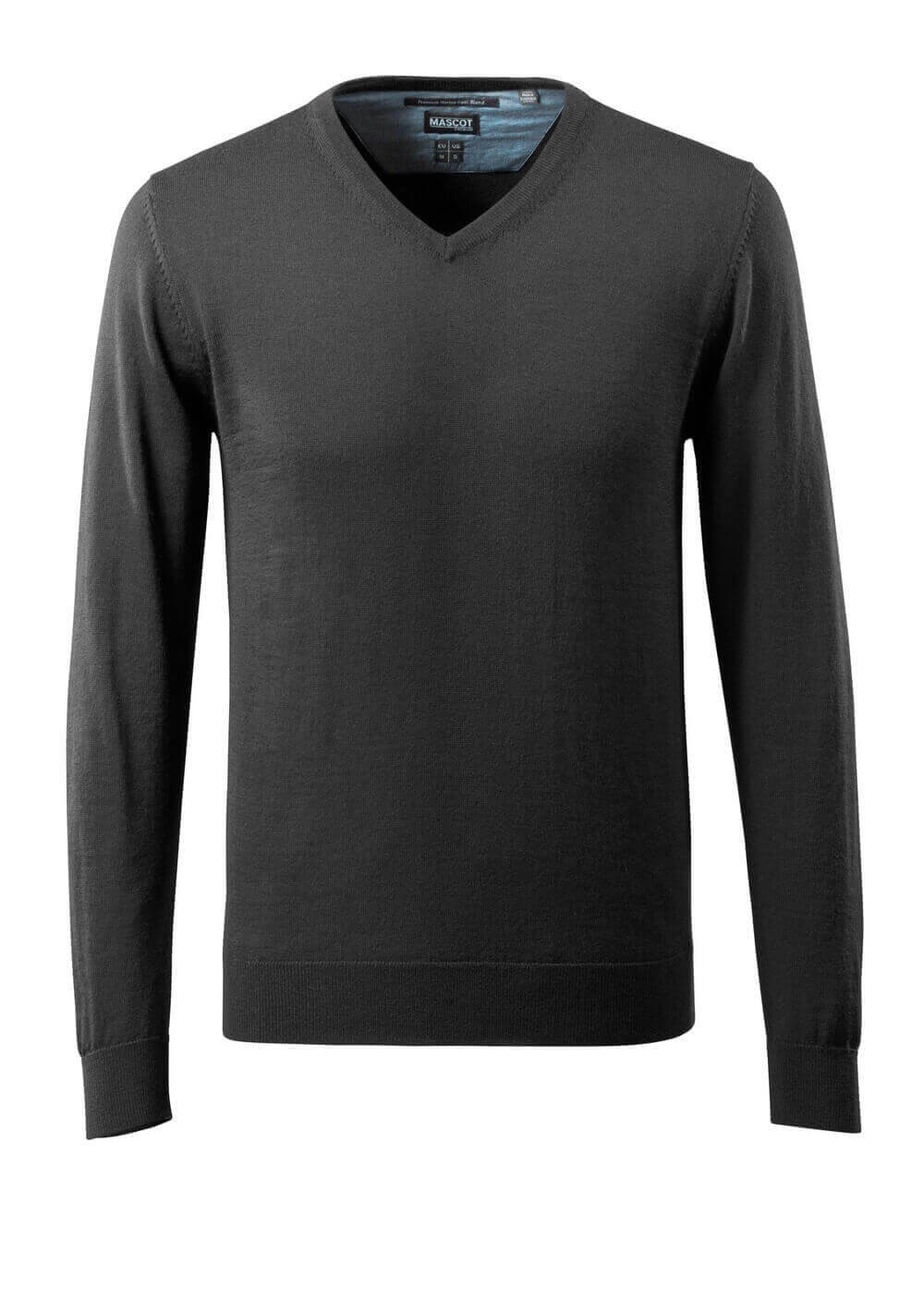 Maglione da Lavoro con Lana Merinos scollo a V Mascot 50635-989