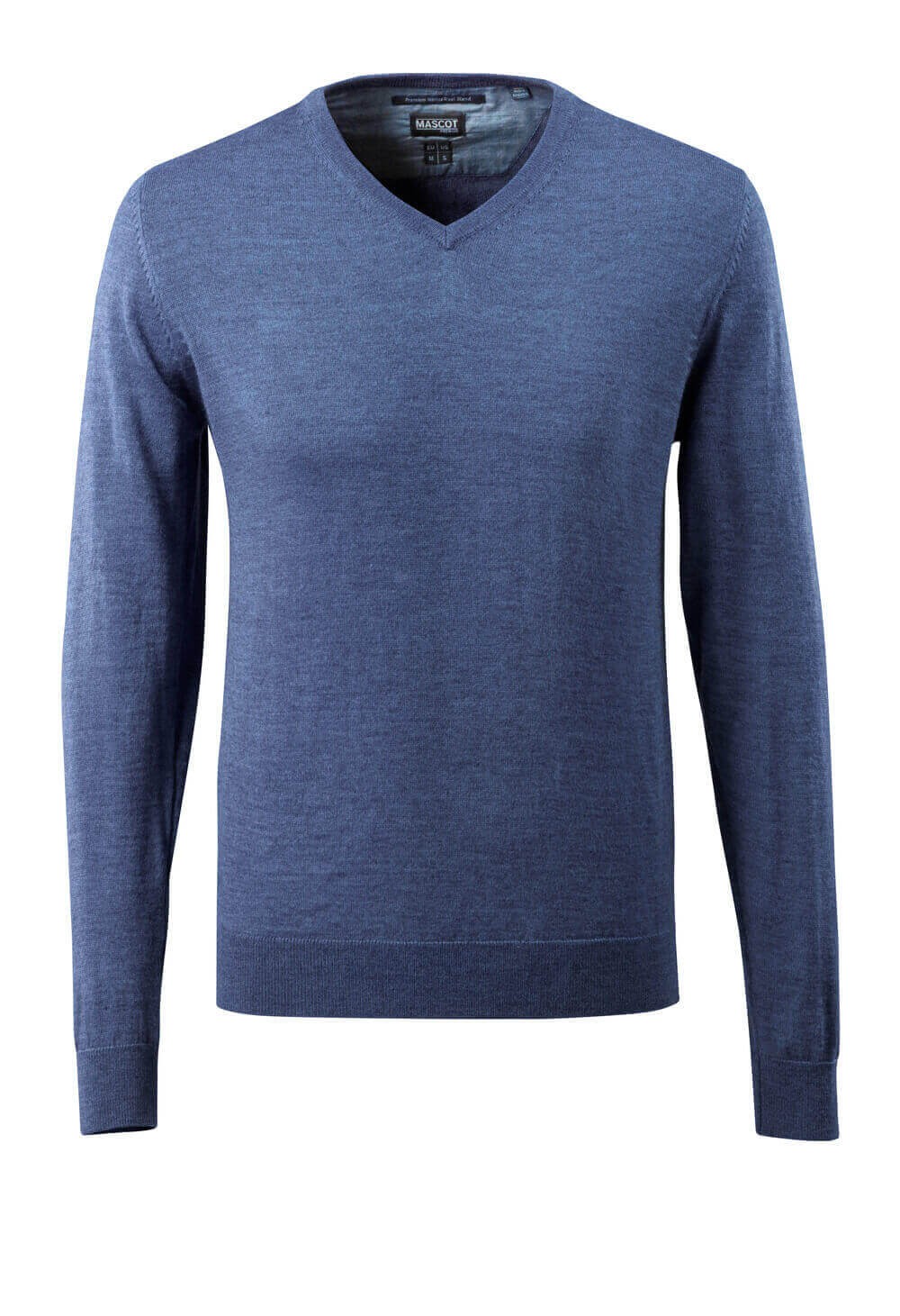 Maglione da Lavoro con Lana Merinos scollo a V Mascot 50635-989